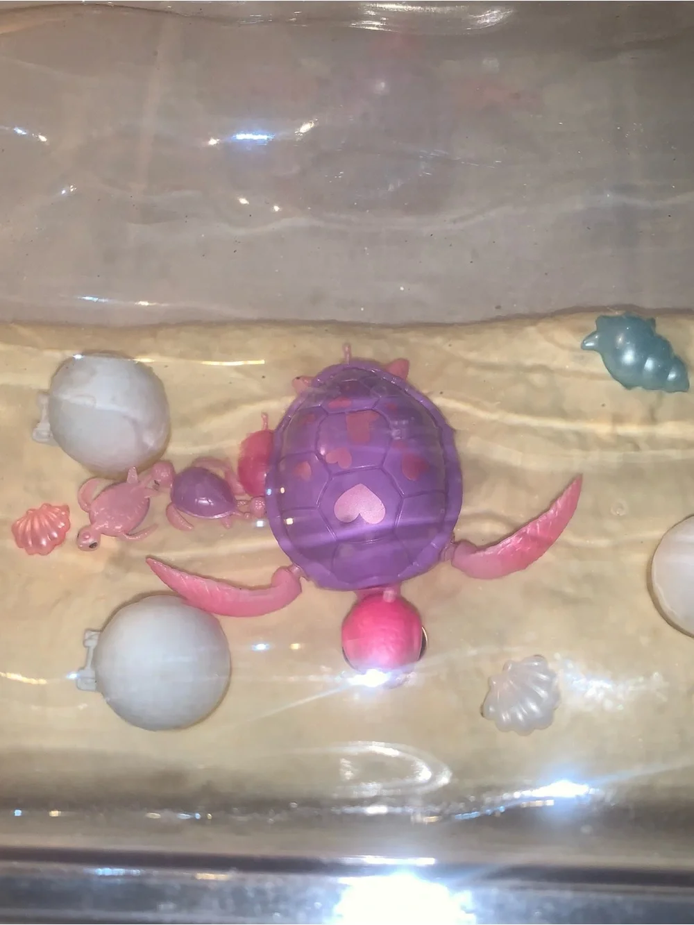 Pets alive mama turtle swimming pets complete set